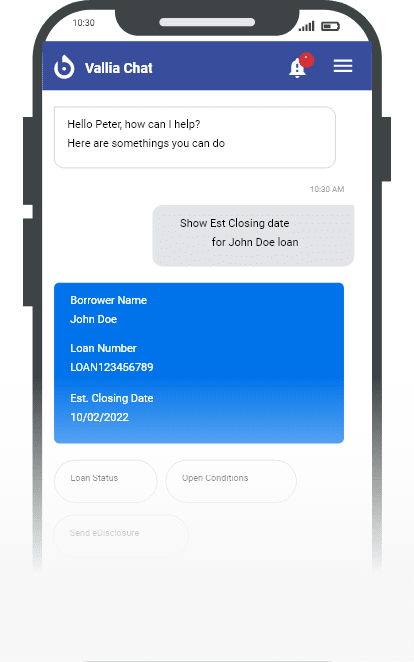 Vallia-chat Mobile View